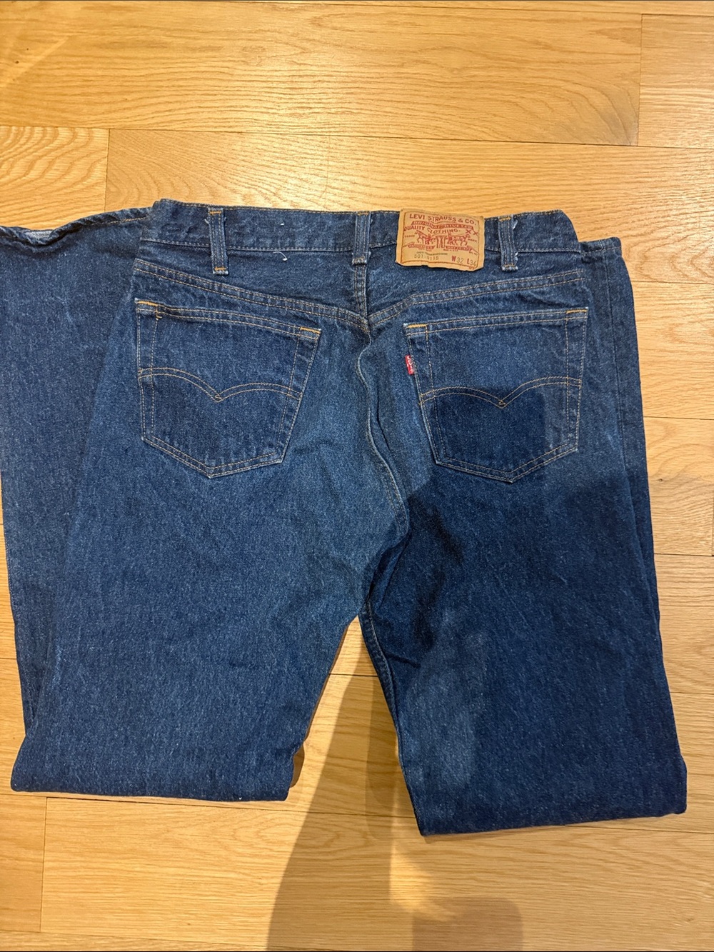 Vintage Red Tab levi’s 34” straight